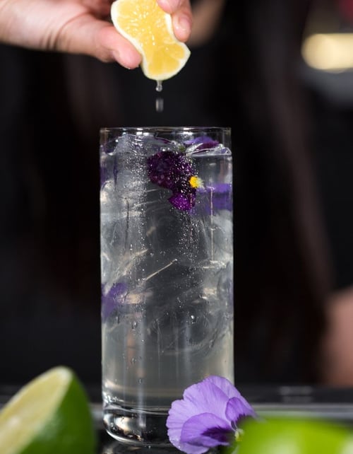 Coctel de tequila spritz